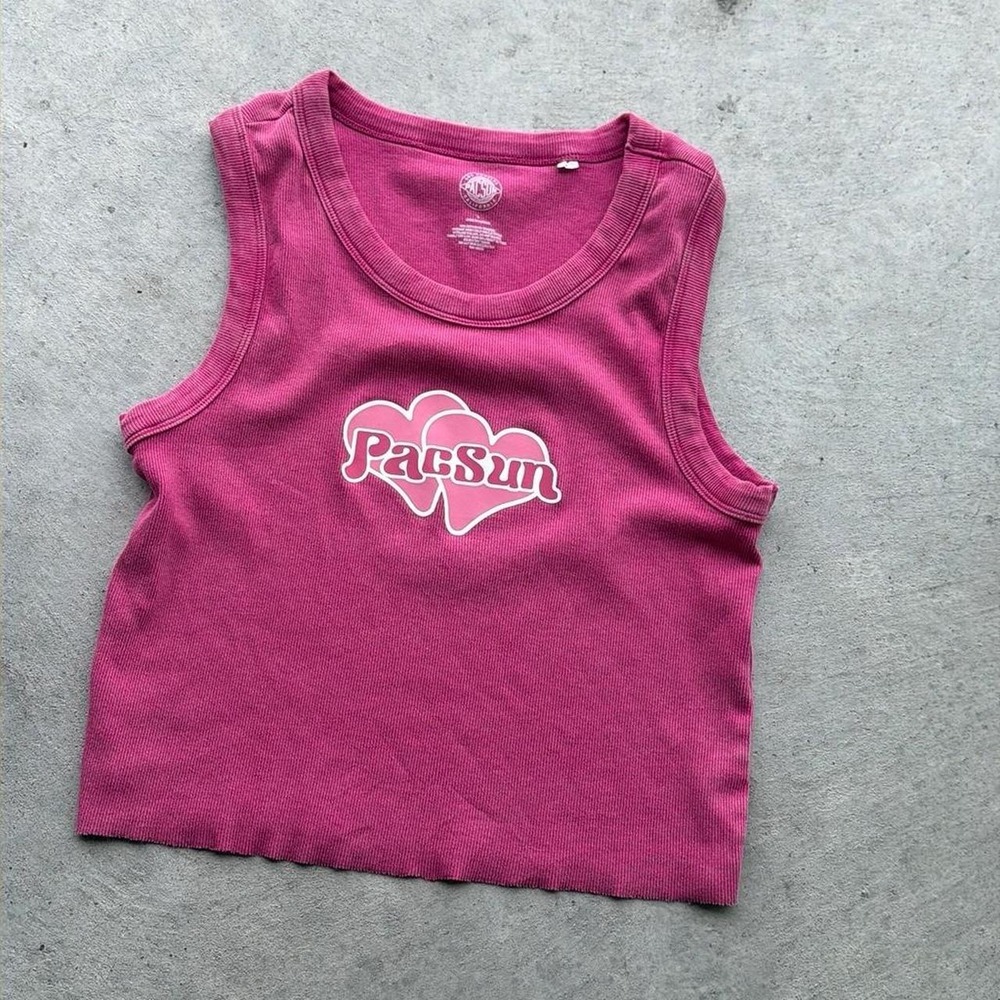 Really Cute Bright Pink Pacsun Tank Top